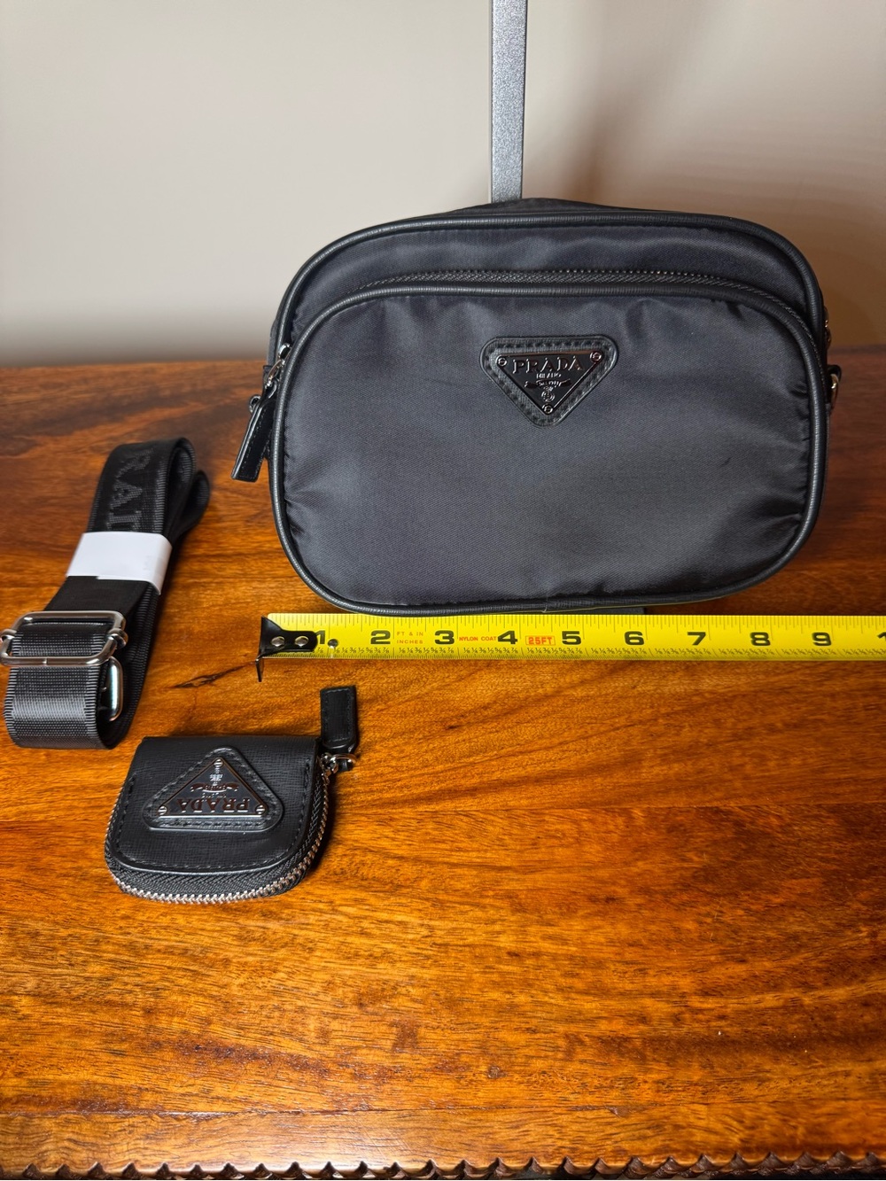 Black Crossbody Bag. No Brand. Brand New.